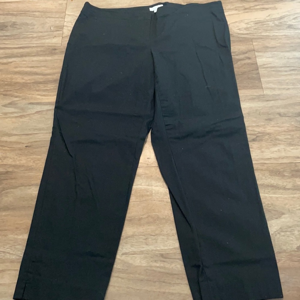 J Jill black pants. Size 10P